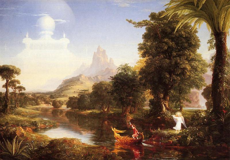 Thomas Cole Voyage of Life Youth China oil painting art